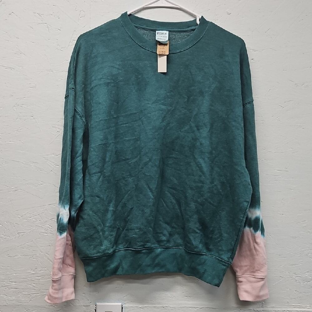 NWT PINK Victorias Secret XS Collegiate Knit Crewneck Sweater. Size XS. New.